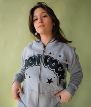 Load image into Gallery viewer, Star Zip Hoodie
